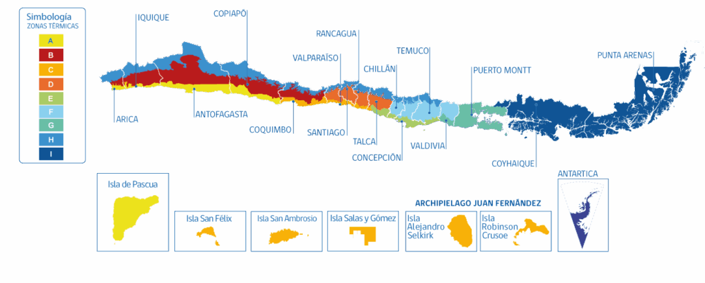 Mapa Zonificación 4.1.10 OGUC