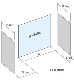 Obstrucciones Ventana